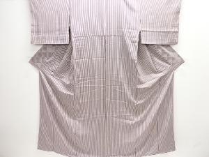 縞模様小紋着物